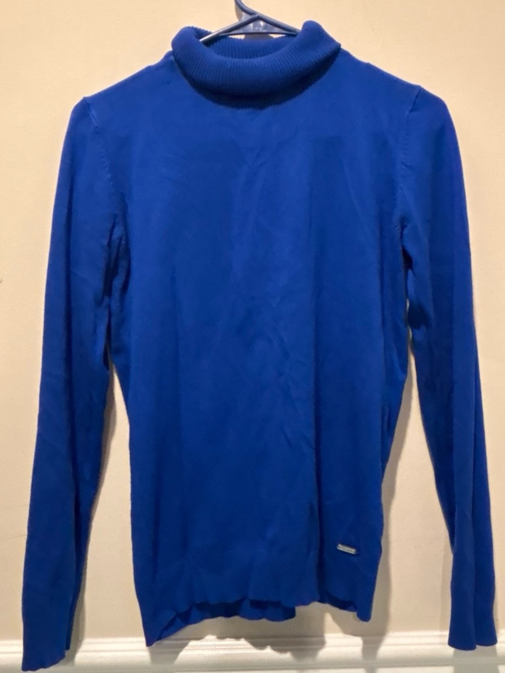 Calvin Klein Royal Blue Turtleneck Sweater
